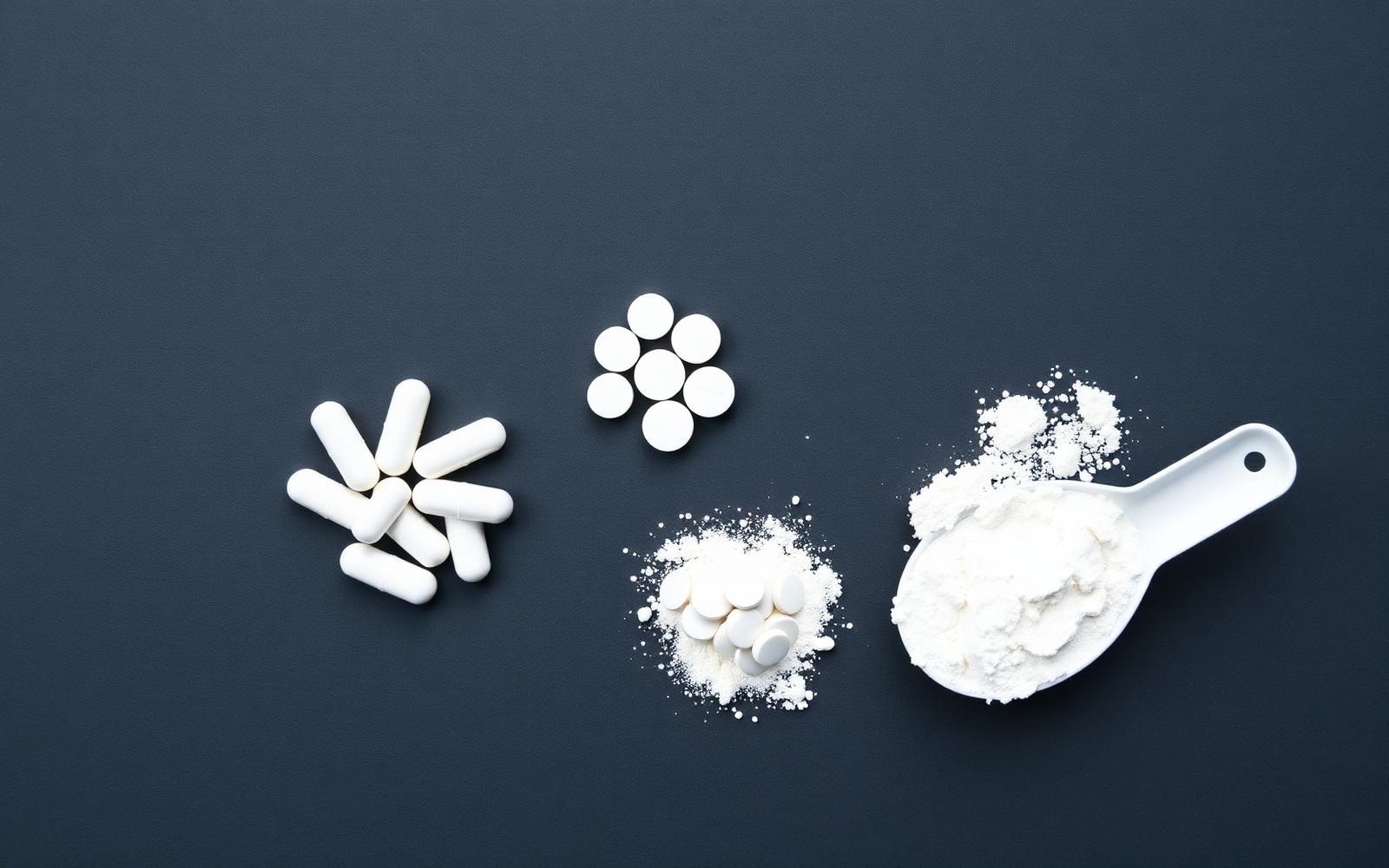 Capsule, tablet, and powder samples